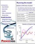 Development of a model of simulation of one supply chain with software Powersim